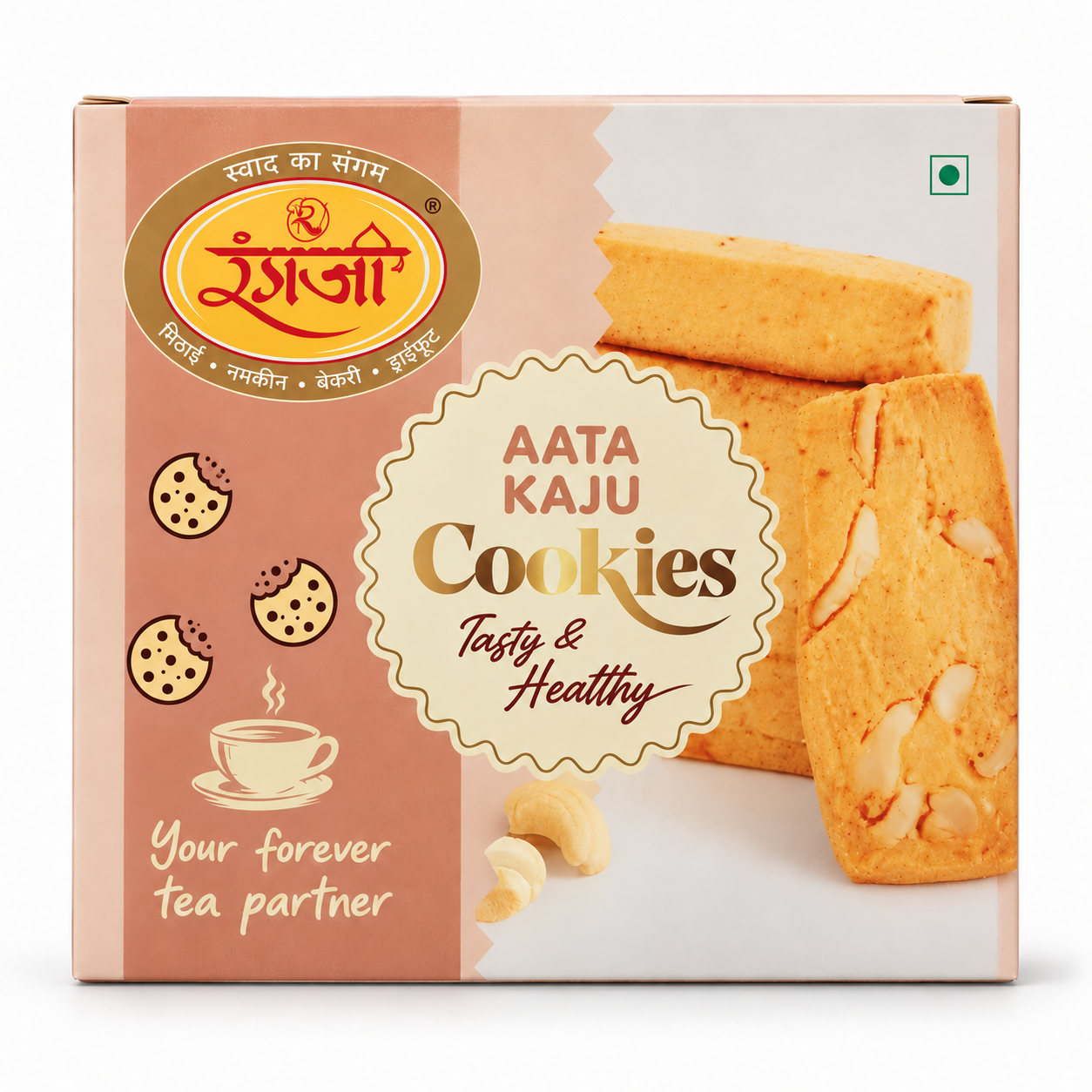 Rangji Aata Kaju Cookies