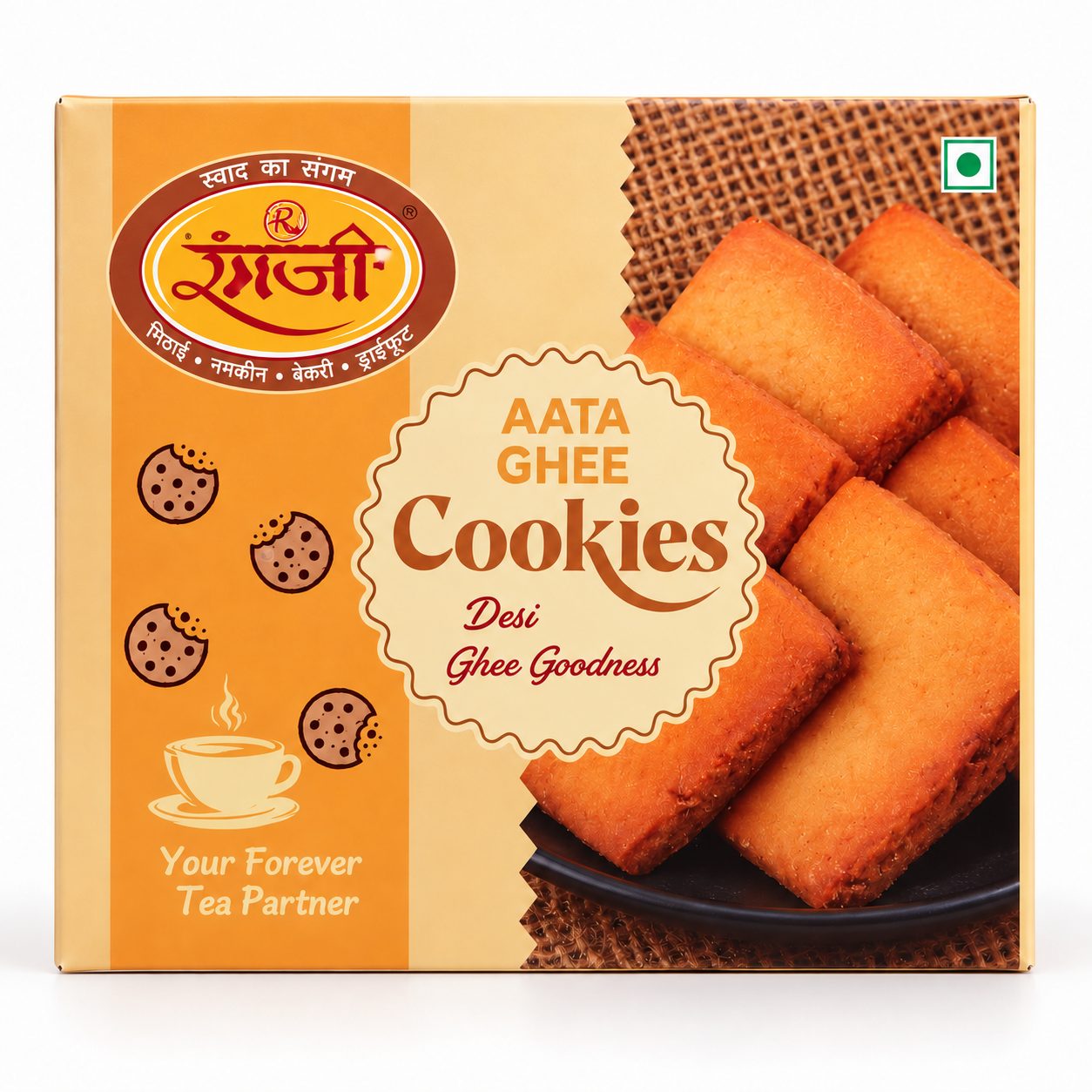 Rangji Aata Ghee Cookies